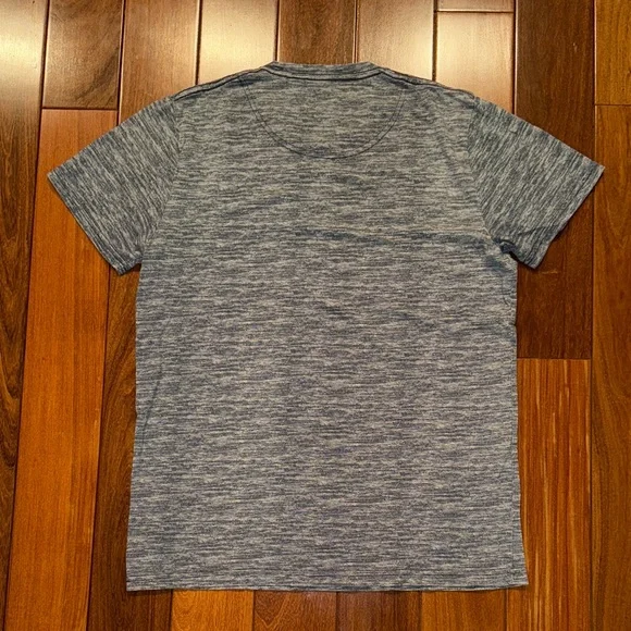 Hollister Heathered Blue Short Sleeve Tee - Picture 2 of 2